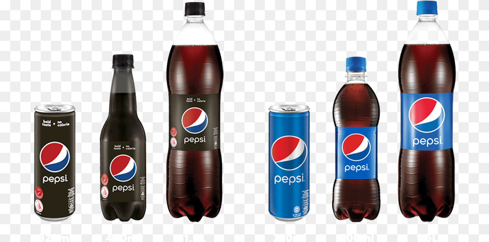 Pepsi Black Bottle Malaysia Clipart Size Of Pepsi Bottle, Beverage, Soda, Can, Tin Free Png