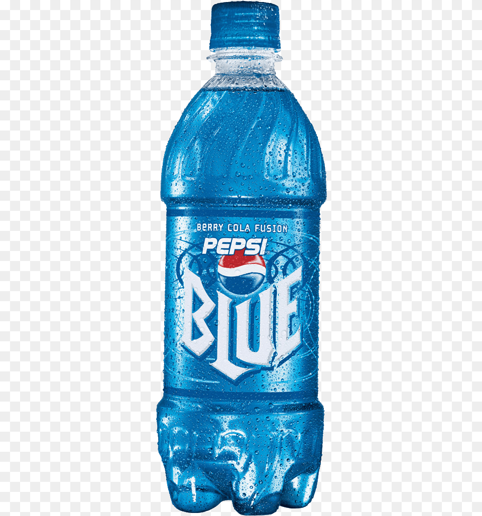 Pepsi Blue Original Bottle Pepsi Blue, Beverage, Water Bottle, Mineral Water, Can Png Image