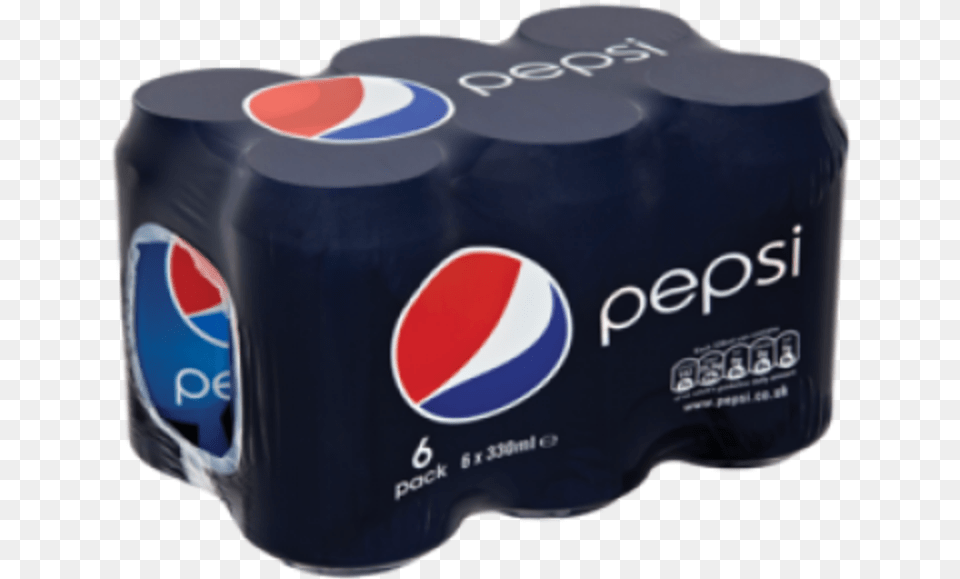Pepsi Can Pack 6 Pack Shrink Wrap, Cup, Beverage, Soda Free Transparent Png
