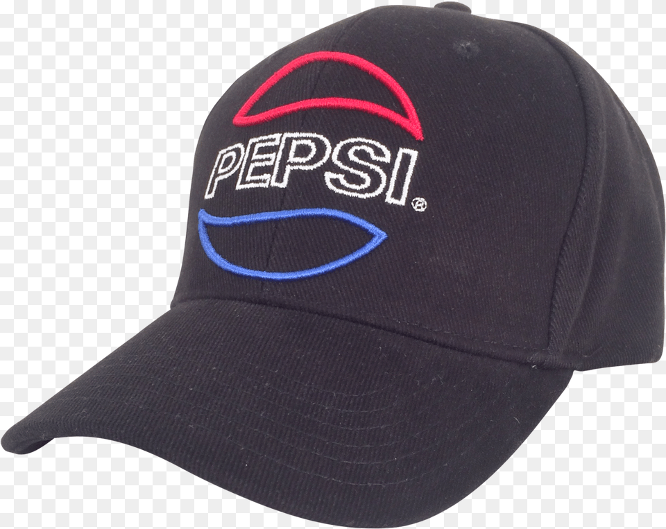Pepsi Logo Baseball Hat Black Baseball Cap, Baseball Cap, Clothing Free Png