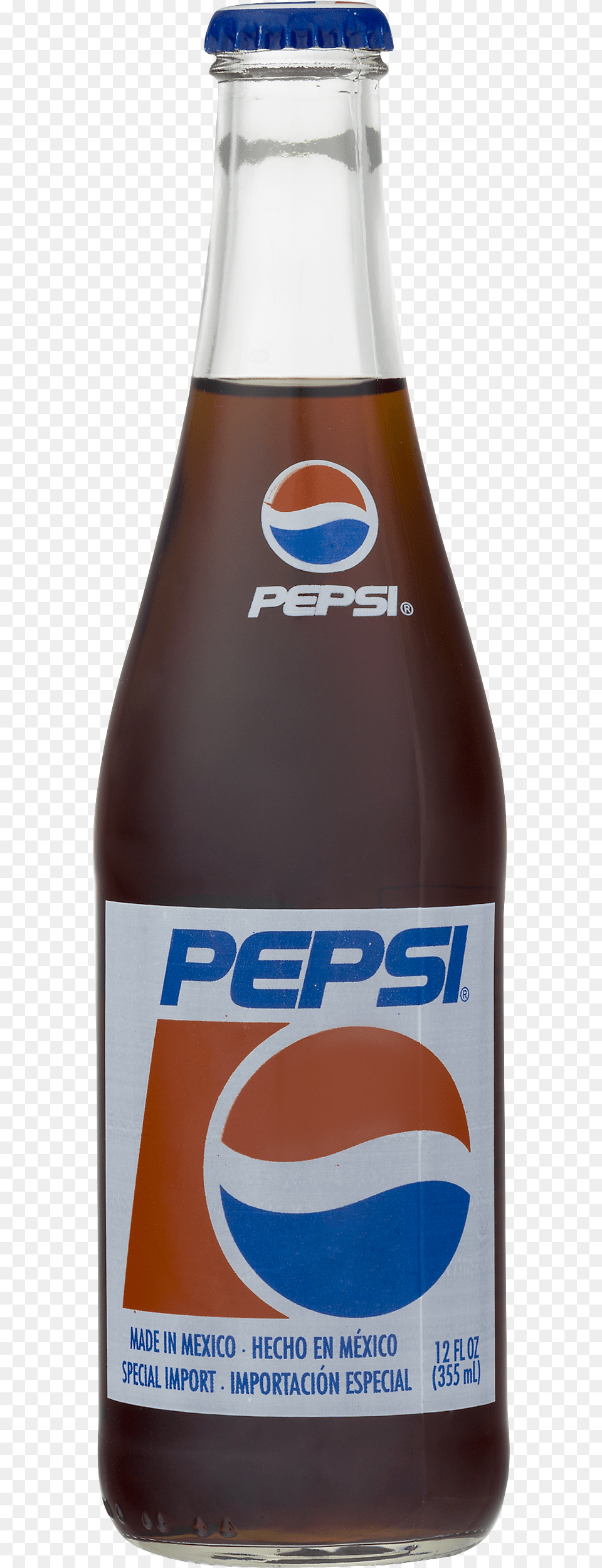 Pepsi Mexican Soda 12 Fl Oz Bottle, Alcohol, Beer, Beverage, Pop Bottle Free Transparent Png