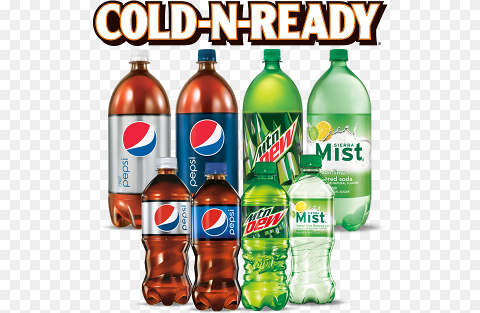 Pepsi Product Sodas Pictures Little Caesars Cold N Ready, Beverage, Bottle, Pop Bottle, Soda Free Png