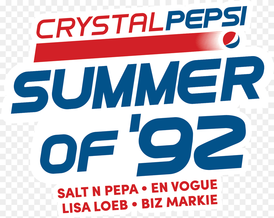 Pepsi Transparent Font Crystal Pepsi, Advertisement, Poster, Text Png Image