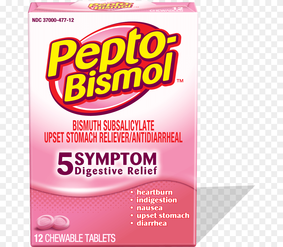 Pepto Bismol Tablets For Dogs, Advertisement, Poster, Gum Free Transparent Png