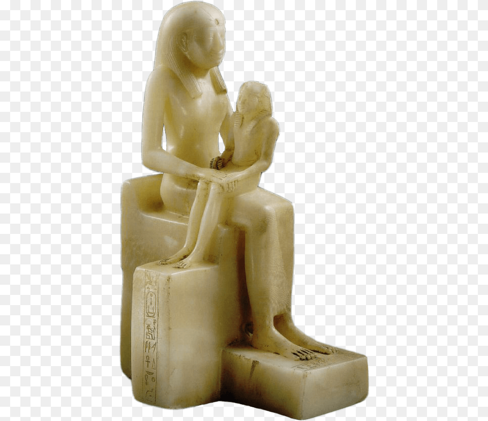 Pepy Ii And His Mother, Figurine, Person, Ivory Png