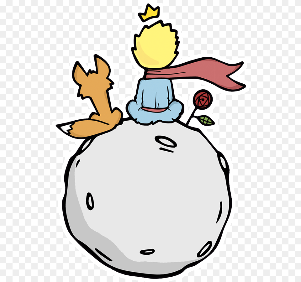 Pequeno Principe Little Prince Sticker, Outdoors, Nature, Snow, Baby Free Transparent Png