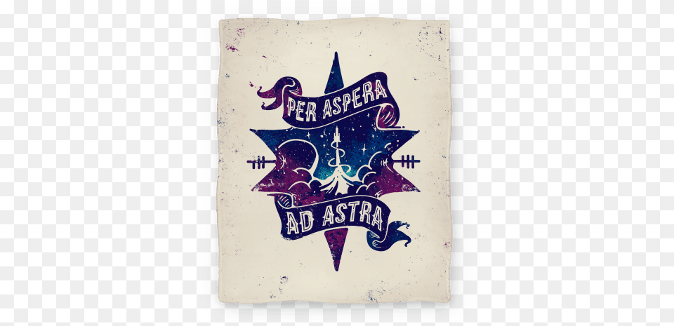 Per Aspera Ad Astra Blanket Per Aspera Ad Astra Poster, Logo Png