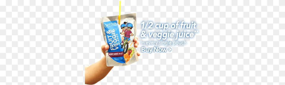 Per Capri Sun Fruit And Veggie, Advertisement, Poster, Food, Lunch Free Png Download