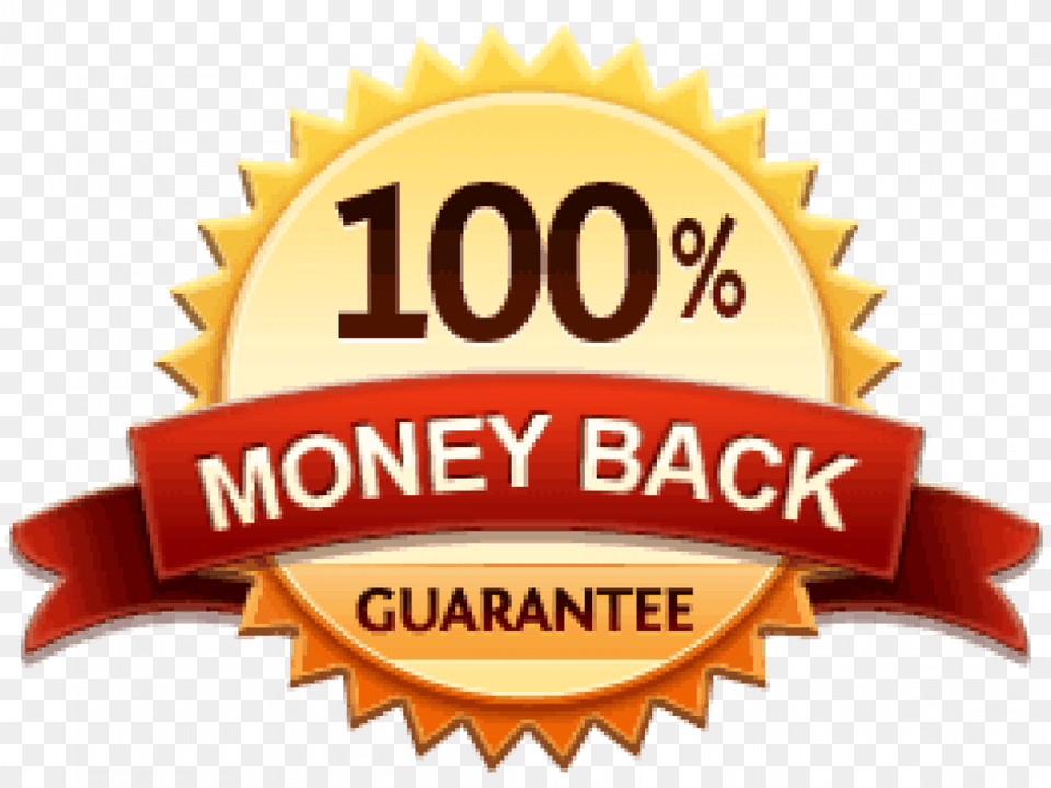 Percent Money Back Guarantee Satisfaction Guarantee Logo, Badge, Symbol Free Transparent Png