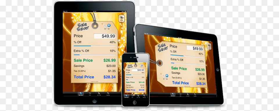 Percent Off Shopping Calculator Iphone, Computer, Electronics, Tablet Computer, Computer Hardware Free Png