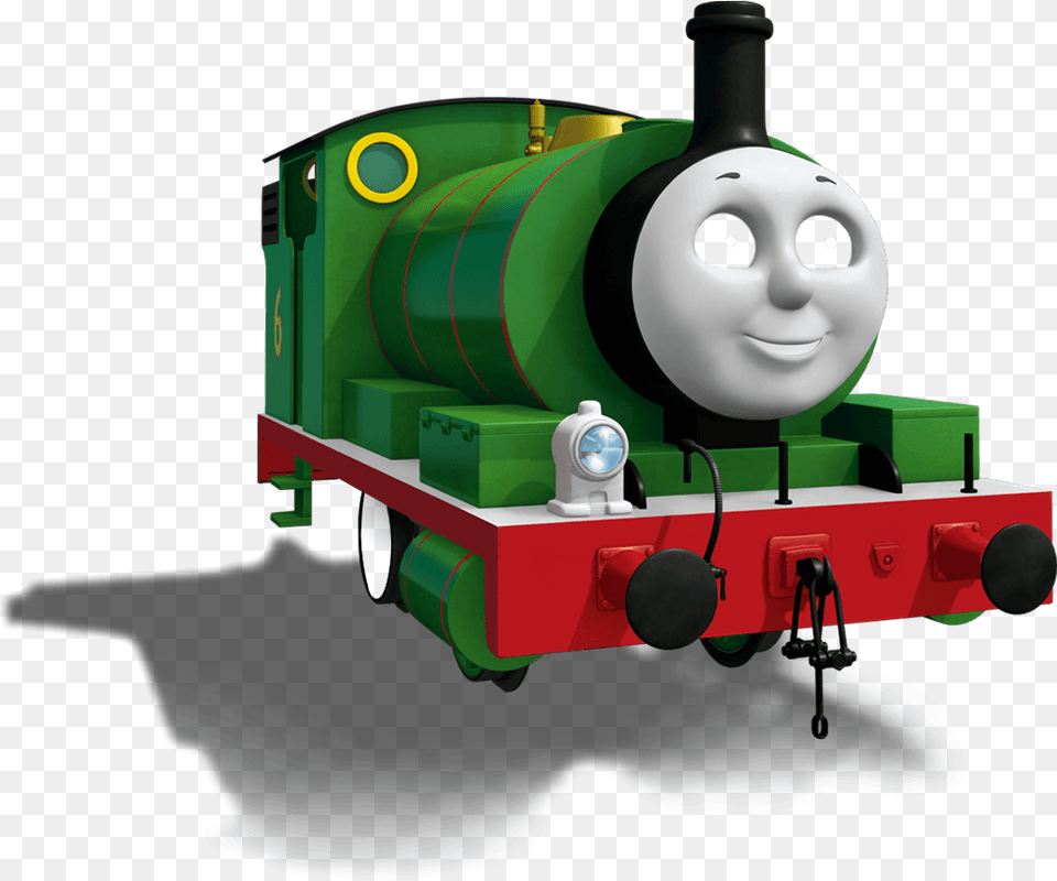 Percy Train Thomas And Friends Percy Cgi, Vehicle, Transportation, Locomotive, Railway Free Transparent Png