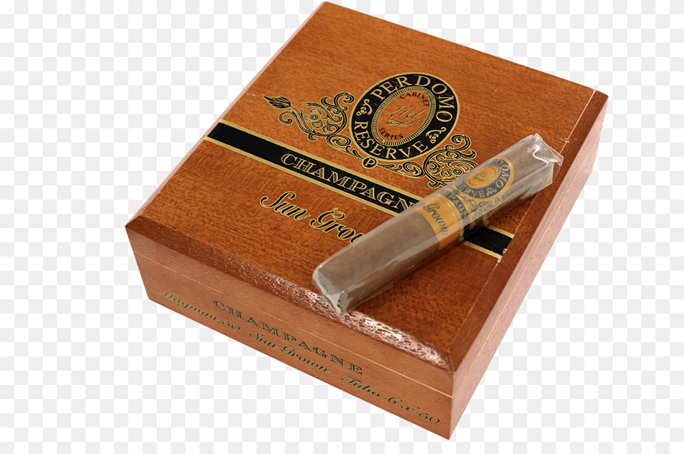 Perdomo Champagne Sungrown Cigar Cigars, Box Free Png Download