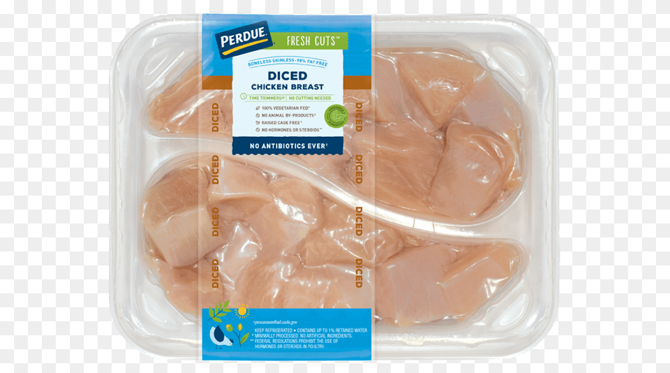 Perdue Fresh Cuts Diced Chicken Breast Diced Chicken Breast Frozen, Blade, Cooking, Knife, Sliced Free Png Download