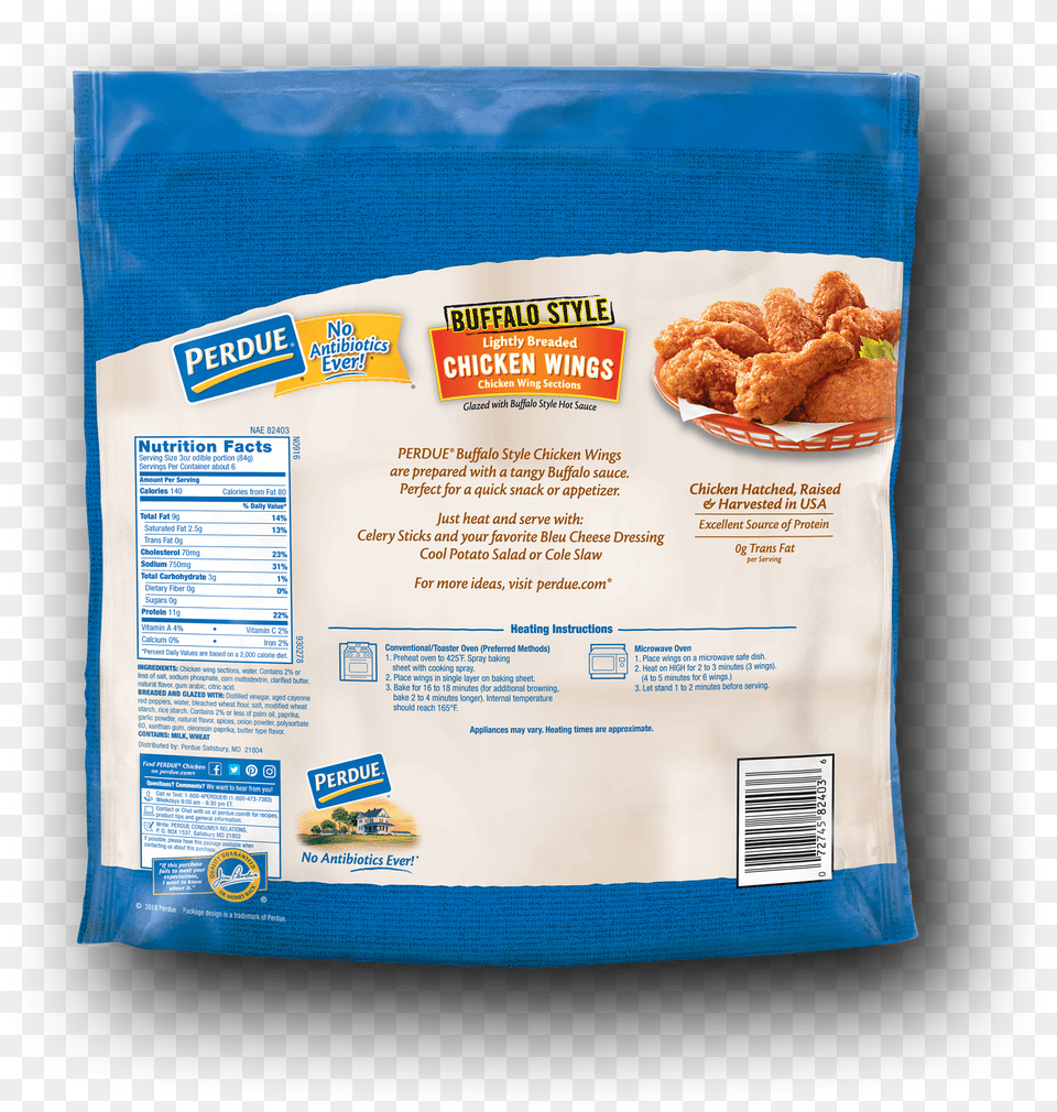 Perdue Lightly Breaded Buffalo Style Chicken Wings Perdue Buffalo Wings Nutrition, Food, Fried Chicken, Nuggets, Diaper Png Image