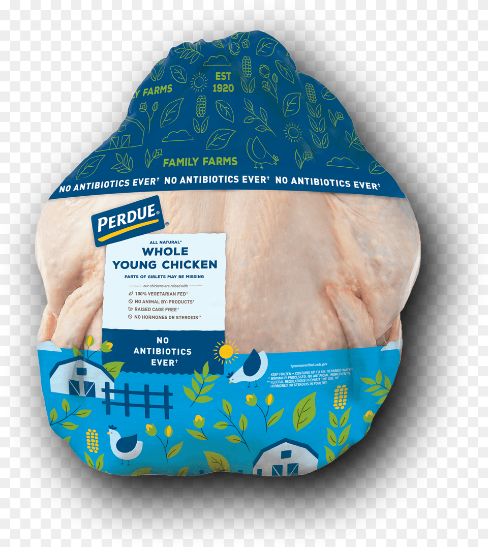 Perdue Whole Chicken With Giblets And Necks Image Number Whole Chicken Walmart, Diaper Free Png