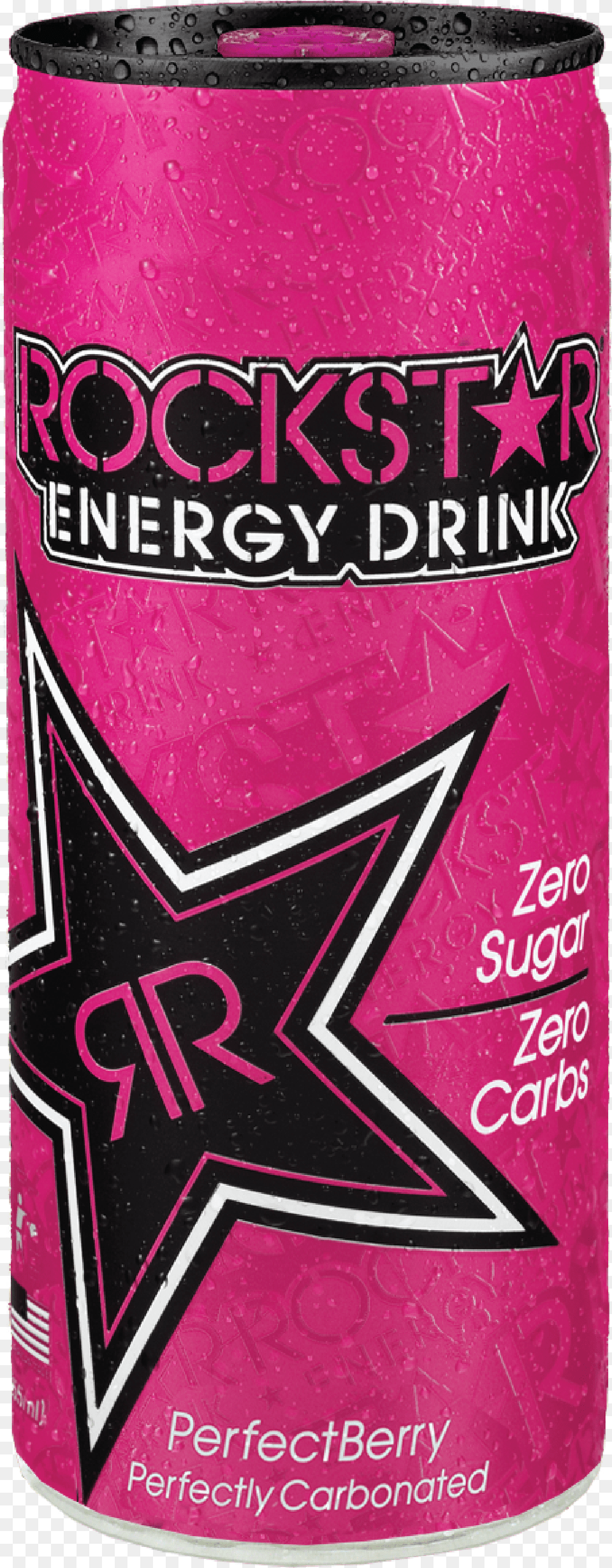 Perfect Berry Rockstar, Can, Tin Png