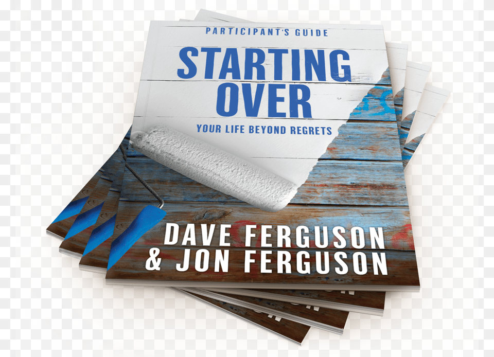Perfect Binding Provides A Result Similar To That Of Starting Over Participants Guide By Jon Ferguson, Advertisement, Poster, Publication, Book Free Transparent Png