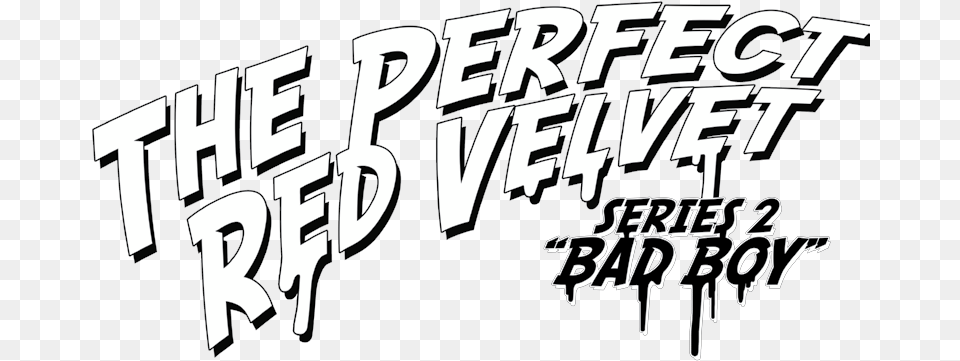 Perfect Red Velvet Logo Red Velvet Bad Boy Logo, Text, Handwriting Free Png