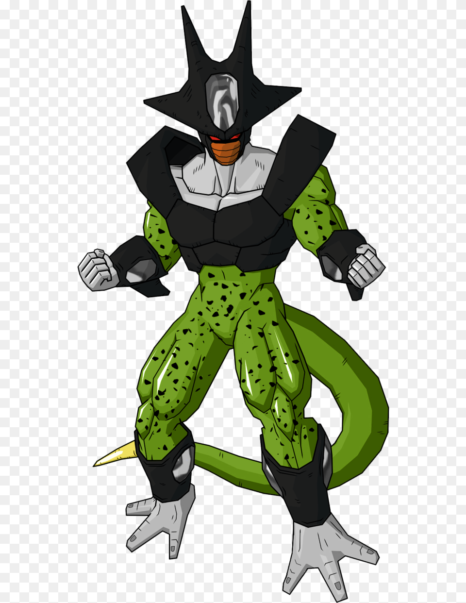 Perfectcell Frost 5th Form Dragon Ball, Green, Person, Electronics, Hardware Png