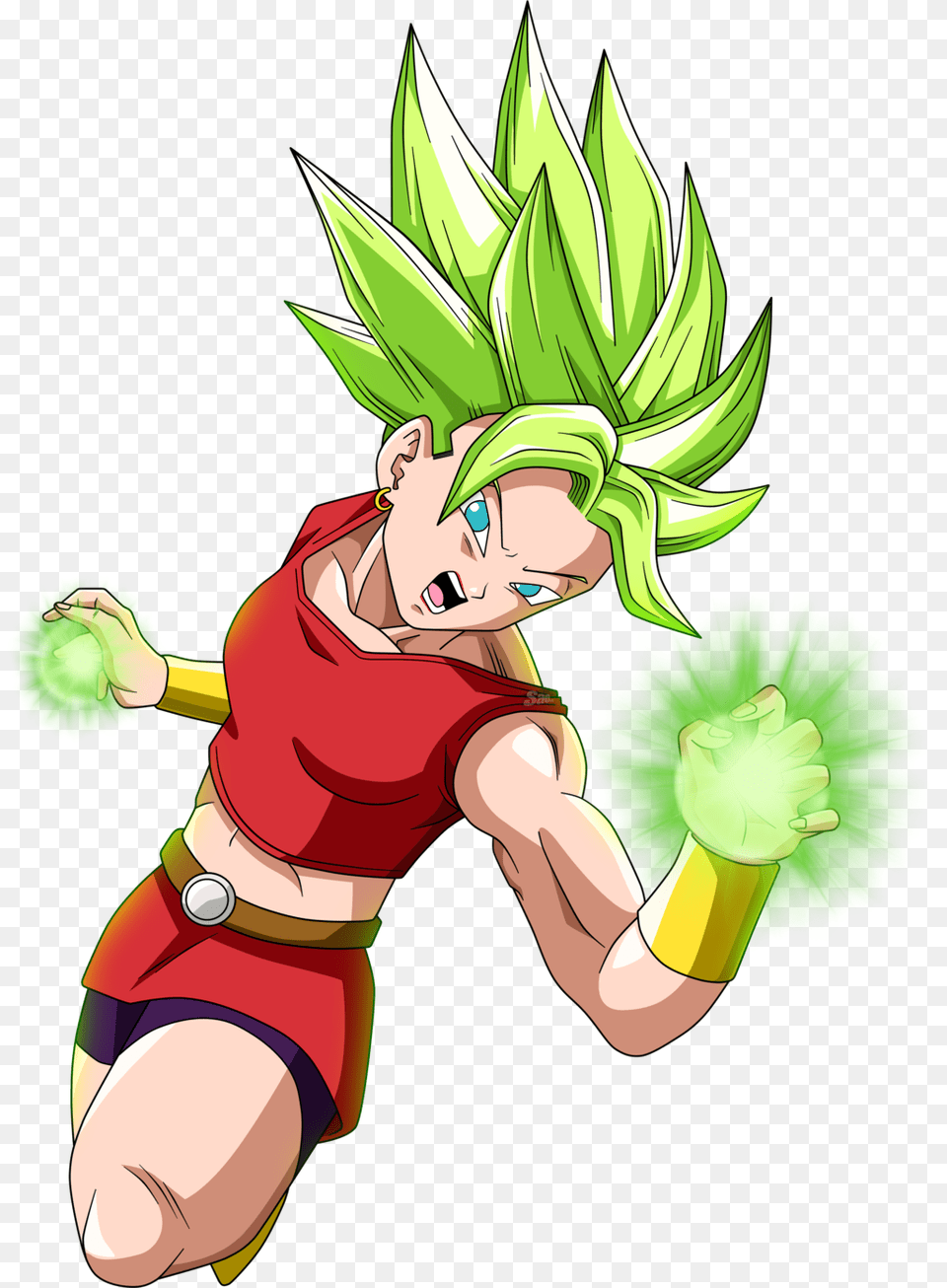 Perfected Legendary Super Saiyan Kale, Book, Comics, Publication, Baby Free Png