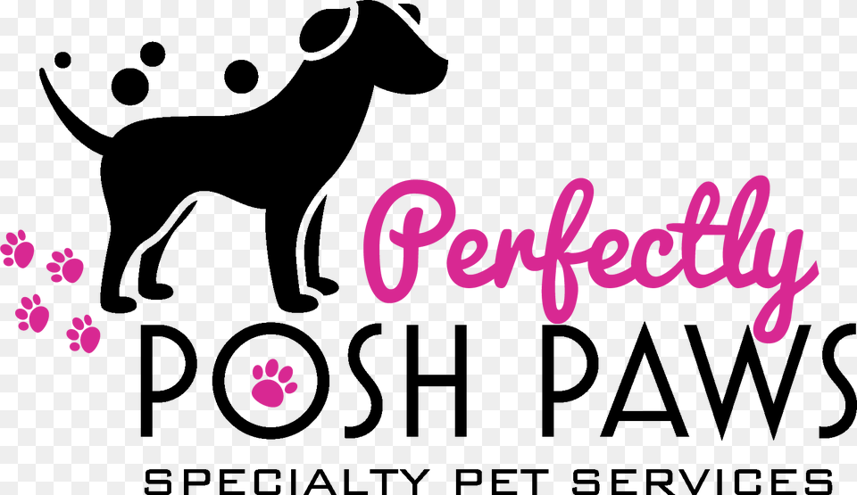 Perfectly Posh Paws Logoeditedblack, Purple Free Png