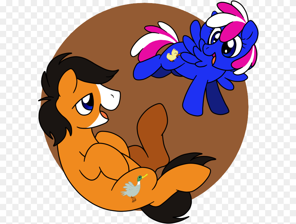 Perfectpinkwater Duck Hunt Earth Pony Pegasus Ponified, Baby, Person, Animal, Bird Png