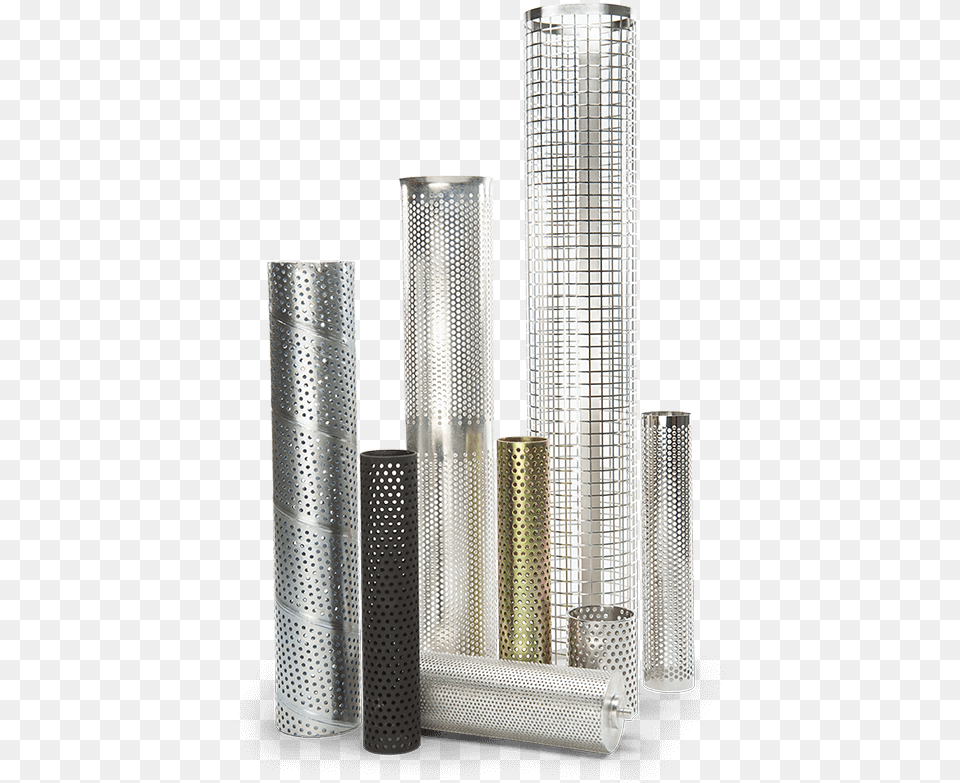 Perforated Metal Sheets Skyscraper, Aluminium, Cylinder, Smoke Pipe, City Png