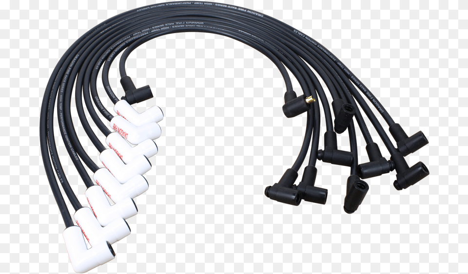 Performance Ceramic Hei Spark Plug Wires Set 8mm Chevy Storage Cable, Medication, Pill Free Png Download
