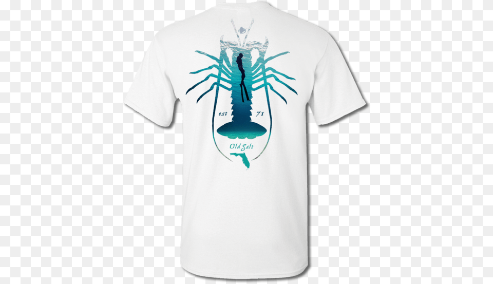 Performance Fishing T Shirt American Lobster, Clothing, T-shirt, Animal, Crawdad Png Image