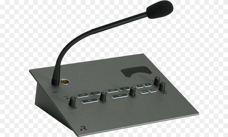 Performer Cd 2 Desktop Speaker Headset Station Riedel, Electrical Device, Microphone, Electronics Free Png