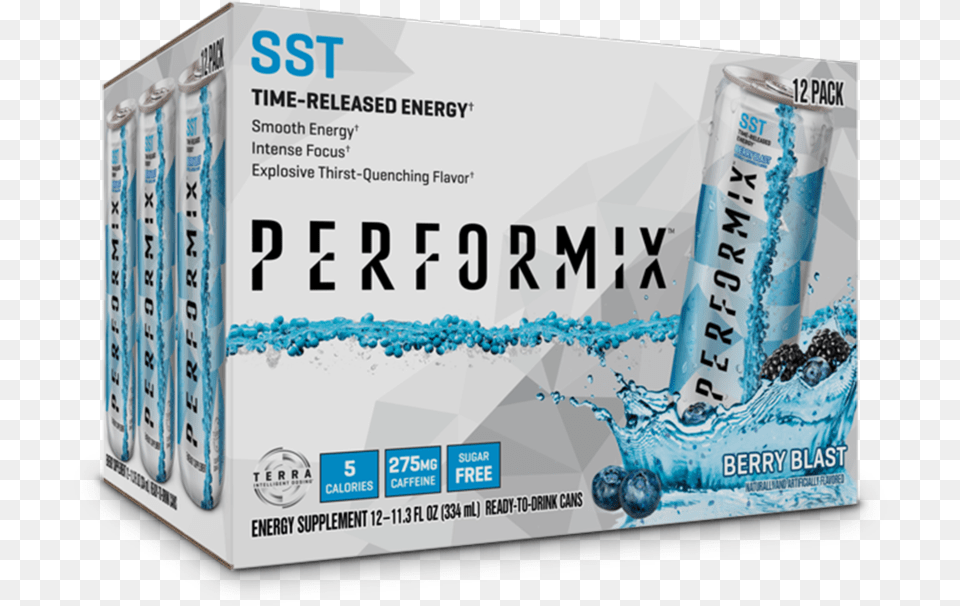 Performix Sst Berry Blast, Advertisement, Can, Tin, Business Card Free Png Download