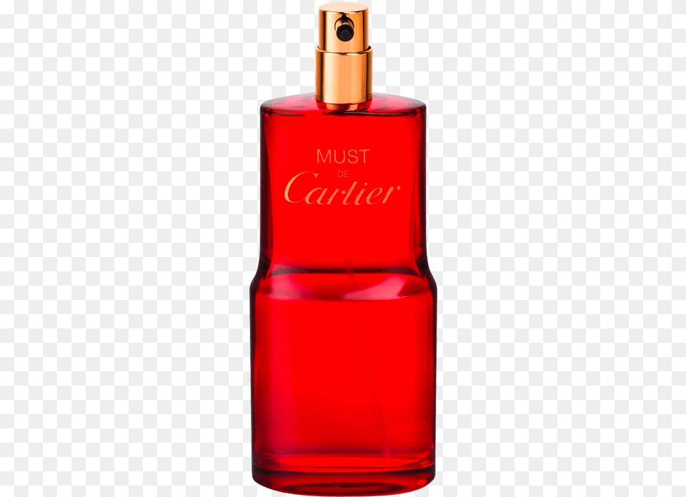Perfume Image Must De Cartier Parfum Refill 16 Oz, Bottle, Cosmetics, Food, Ketchup Free Transparent Png