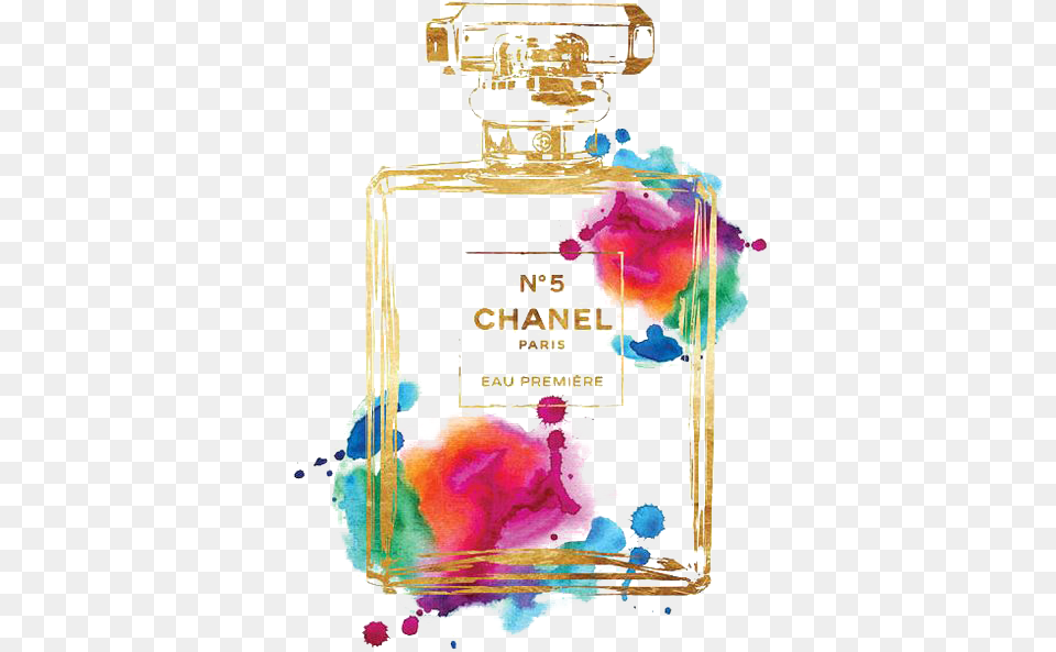 Perfume Observation Drawing Perfume Watercolor Drawing Perfume Bottle Chanel, Cosmetics Png Image
