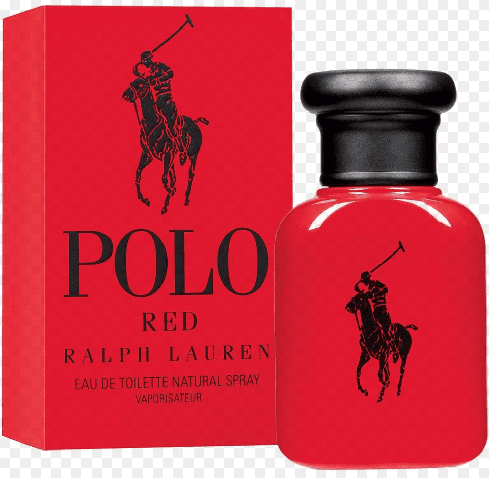 Perfume Polo Red Ralph Lauren, Bottle, People, Person, Adult Free Png Download