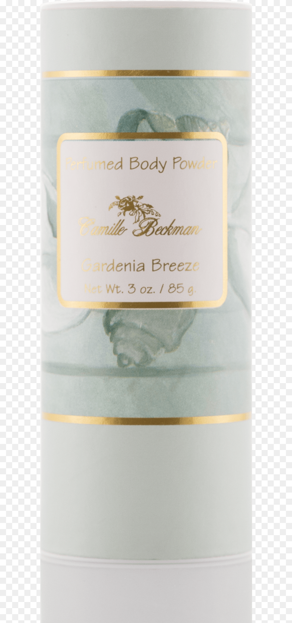 Perfumed Body Powder 3oz Gardenia Breeze Glass Bottle Free Png