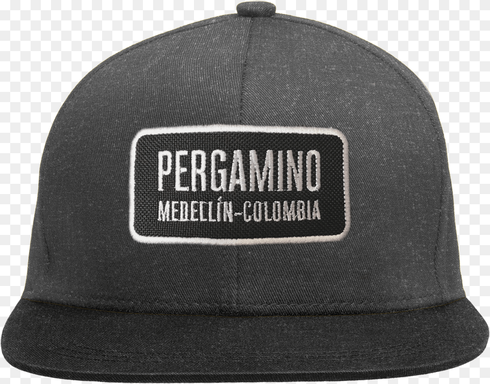 Pergamino Black Flat Cap Unisex, Baseball Cap, Clothing, Hat, Fleece Free Png