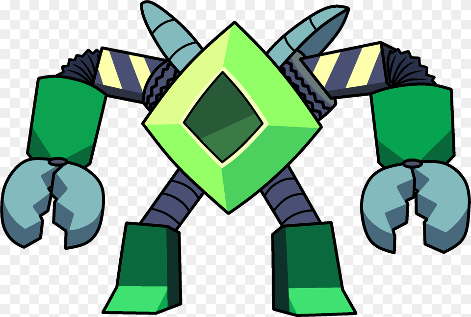 Peribot Steven Universe Peridot Robot, Green Png Image