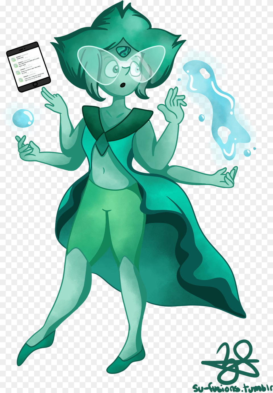 Peridot Amp Lapis Lazuli Lapis And Peridot Lapis Lazuli Su Fan Made Fusions, Art, Book, Comics, Publication Png