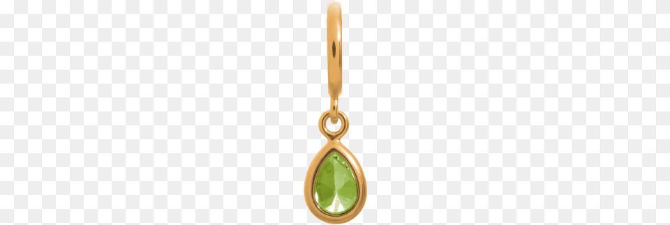 Peridot Drop Gold Endless Peridot Drop Gold Charm, Accessories, Earring, Jewelry, Gemstone Png Image