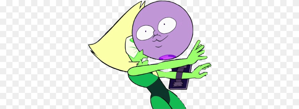 Peridot Peridotsu Peridotstevenuniverse Steven Stevenun Bismuth Steven Universe Snowflake, Purple, Cartoon, Book, Comics Png