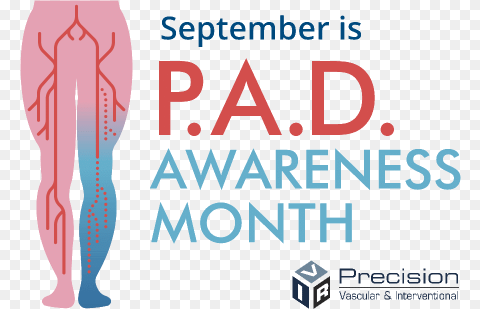Peripheral Artery Disease Awareness Month September Graphic Design, Advertisement, Poster Png Image