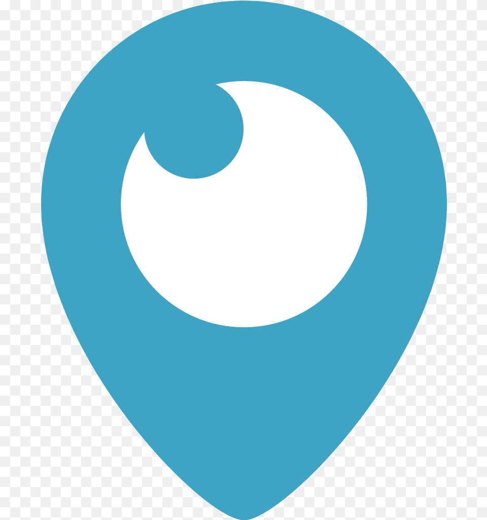 Periscope Logo Logo Periscope, Guitar, Musical Instrument, Astronomy, Moon Free Transparent Png