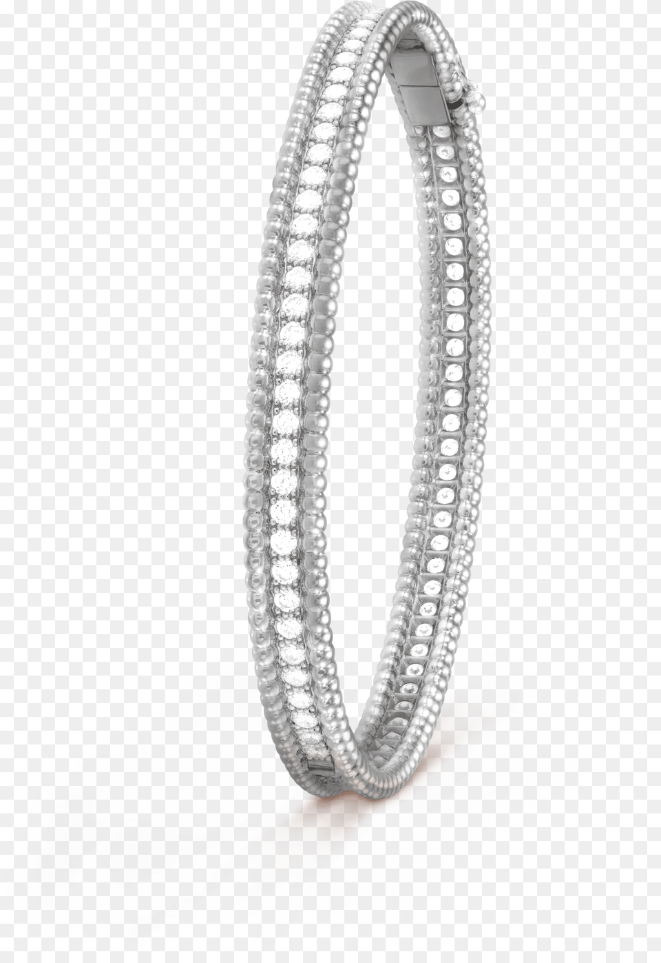 Perle Diamonds Bracelet 1 Row Medium Model Van Cleef Amp Arpels, Accessories, Diamond, Gemstone, Jewelry Png