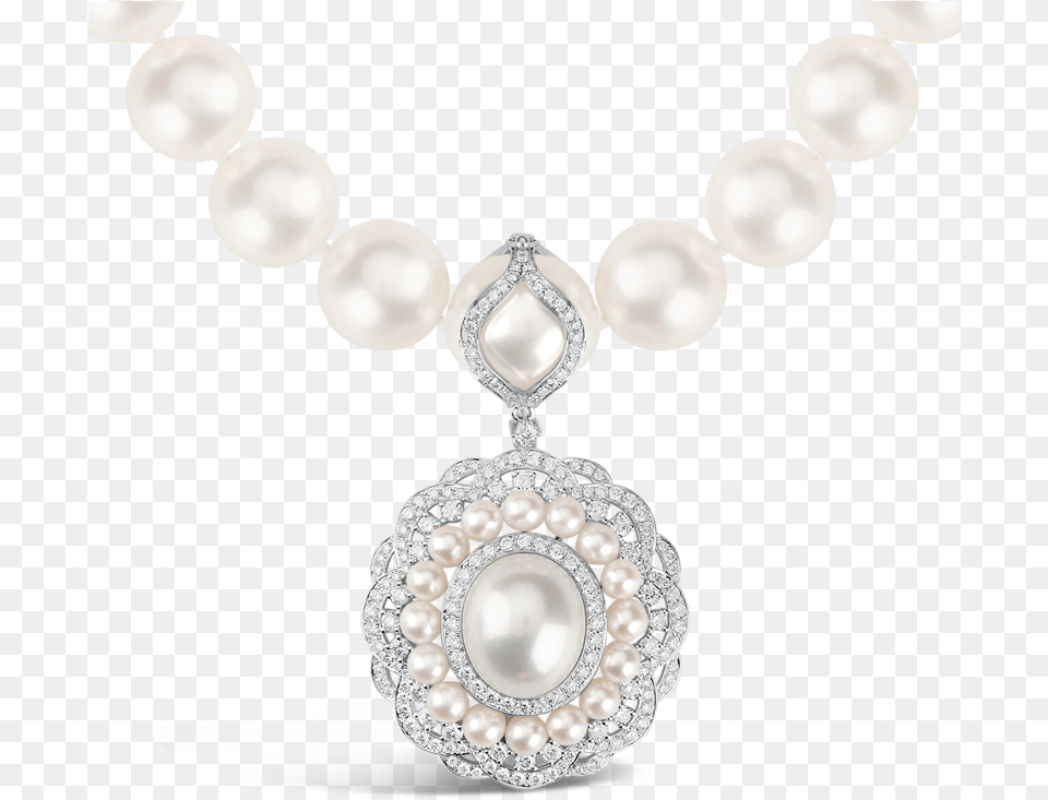 Perlenkette Mit Verschluss Vorne, Accessories, Jewelry, Necklace, Pearl Free Png