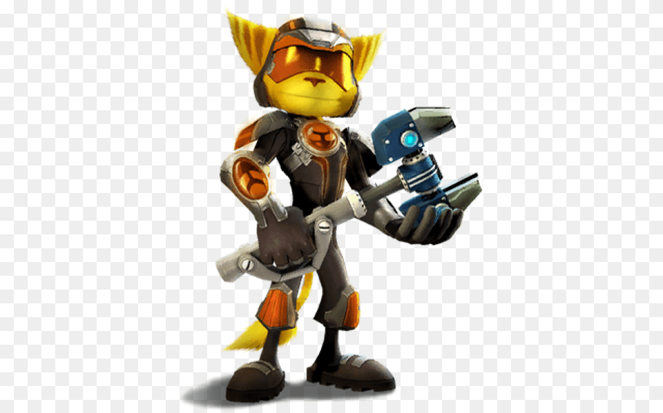 Permalink Ratchet And Clank A Crack In Time Ratchet, Robot, Baby, Person Free Transparent Png