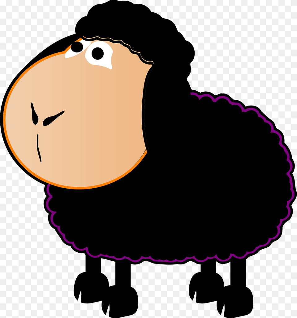 Permalink To Black Sheep Clipart Baba Black Sheep Clipart, Animal, Beak, Bird Png