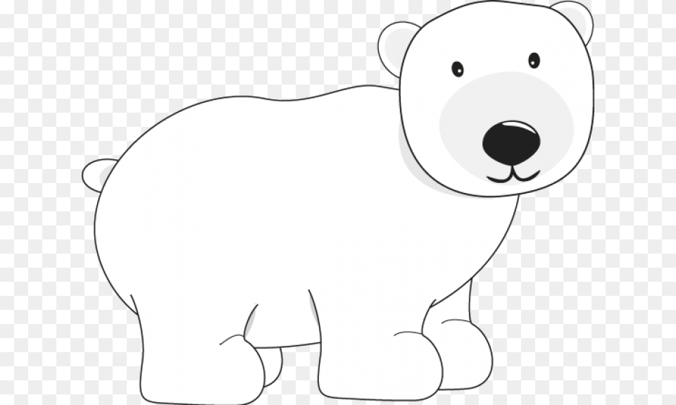 Permalink To Polar Bear Clipart Snowflake Clipart Polar Bear Cute Clip Art, Animal, Mammal, Wildlife Png
