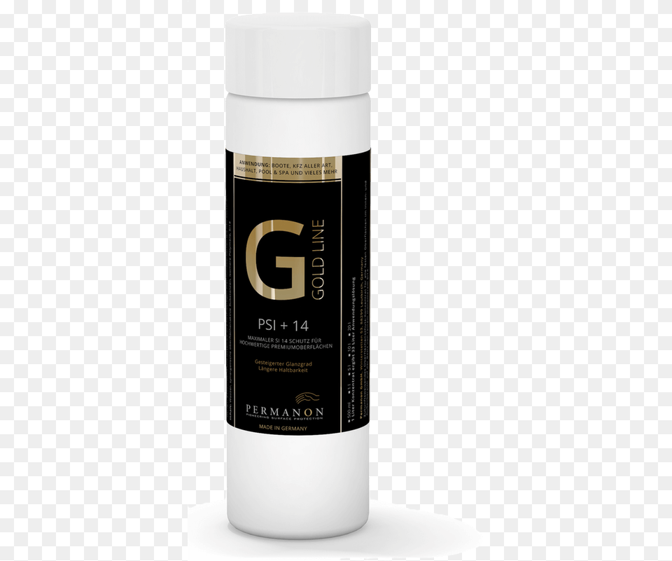 Permanon Goldline Psi14 Gold Line, Cosmetics, Bottle, Shaker Png Image