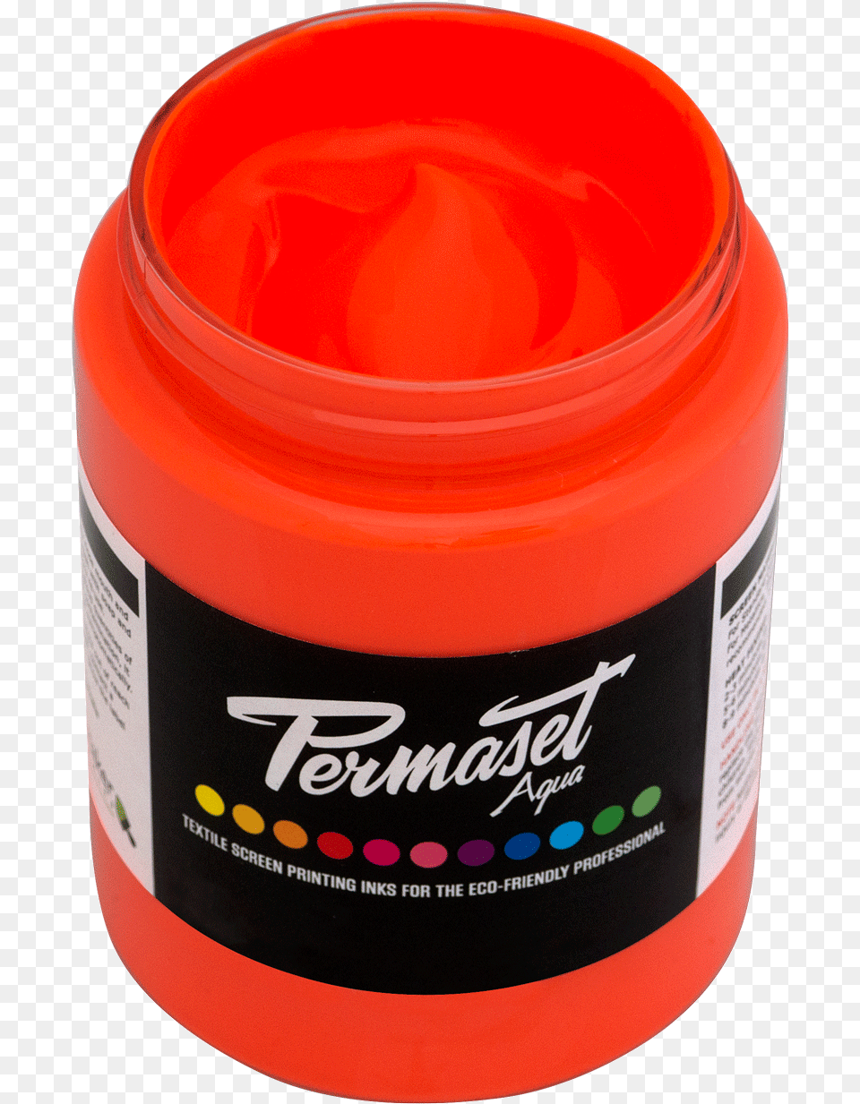 Permaset Aqua Glow Orange Acrylic Paint, Paint Container, Bottle, Can, Tin Png