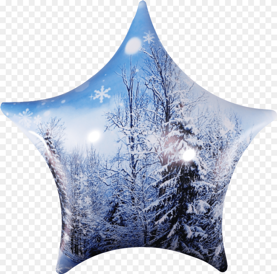 Permashape Snowy Trees Star Kit Fish, Ice, Nature, Outdoors, Weather Free Transparent Png